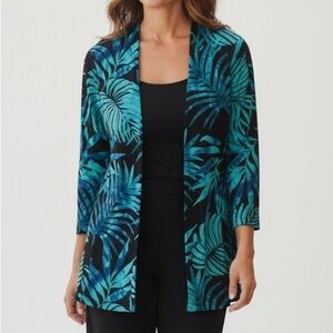 Autonomy Leaf Patterned Cardigan